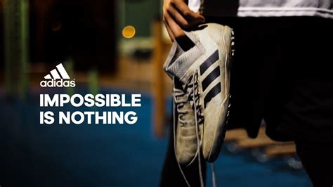 impossible is nothing adidas commercial.